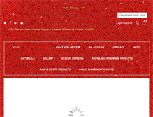 Tablet Screenshot of paulsdesignservice.com